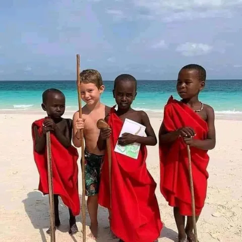 Masai boys
